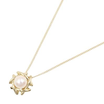 ティファニー TIFFANY&CO パール ネックレス ネックレス ジュエリー K18(イエローゴールド) パール レディース ゴールド系 / ホワイト系 【中古】