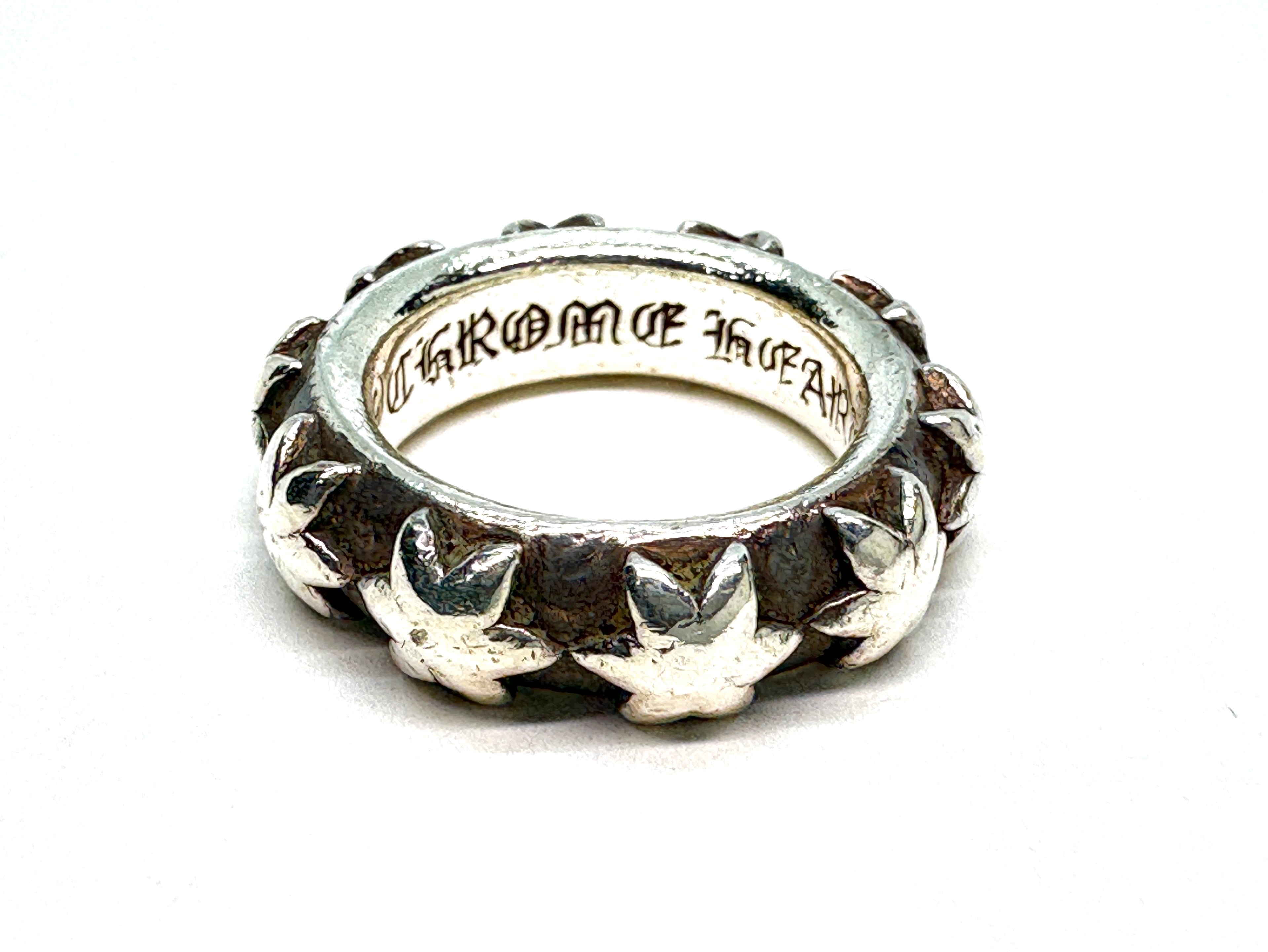 Chrome Hearts Star Band Ring "Silver"