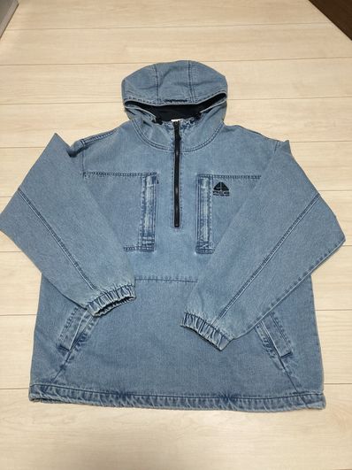 Supreme Nike ACG Denim Pullover "Washed Blue"