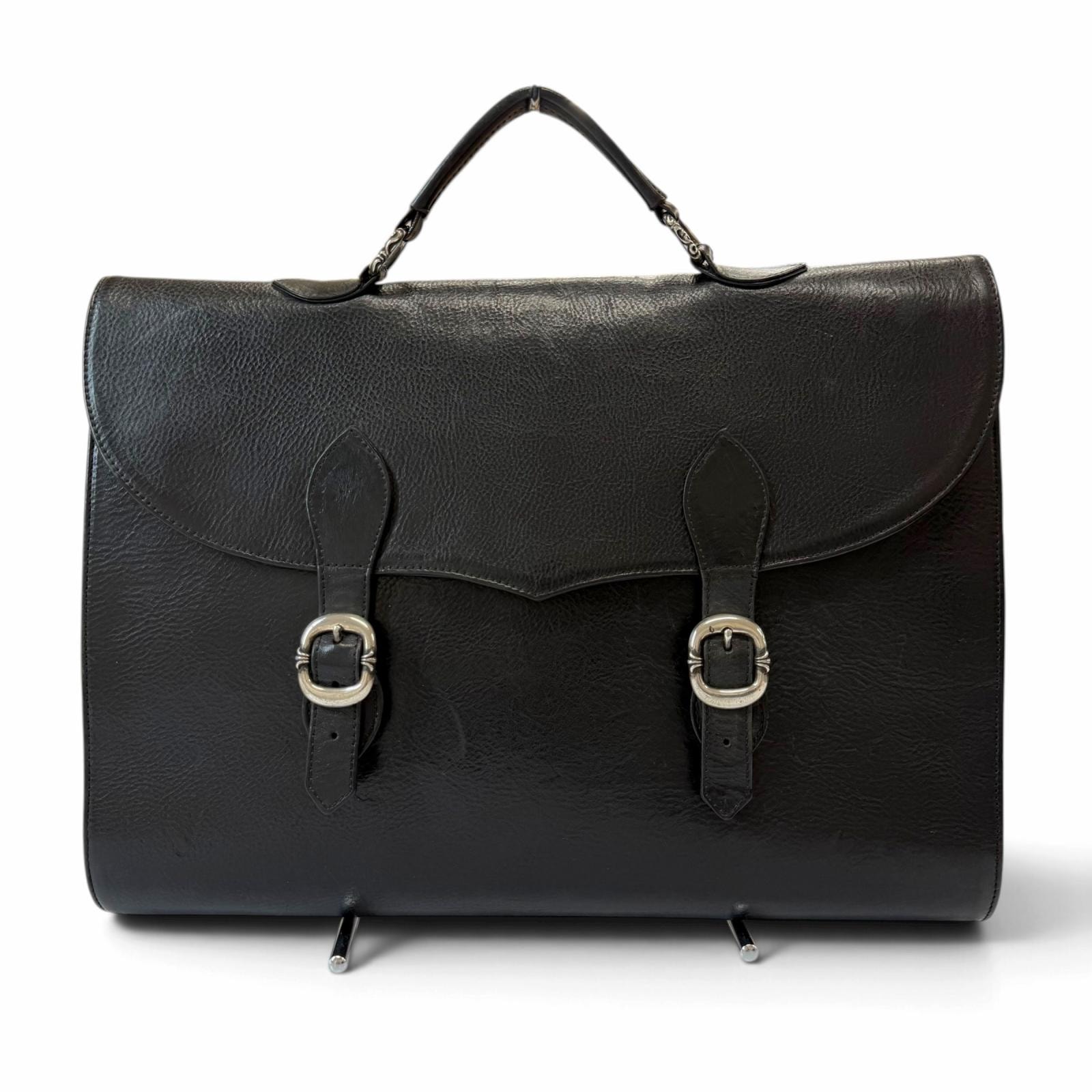 良品 クロムハーツ ブリーフケース BRIEFCASE ブラック メンズ