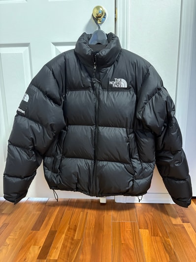 Supreme x The North Face Nuptse Jacket "Black"
