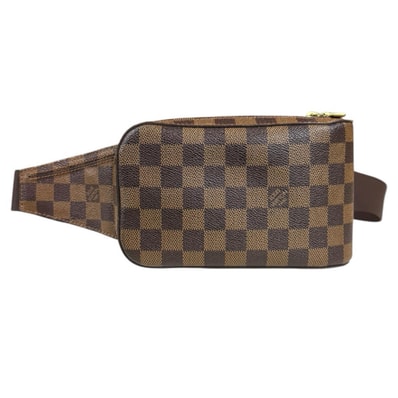 ルイヴィトン ジェロニモス ダミエ ボディバッグ ダミエキャンバス N51994 ブラウン メンズ LOUIS VUITTON 中古