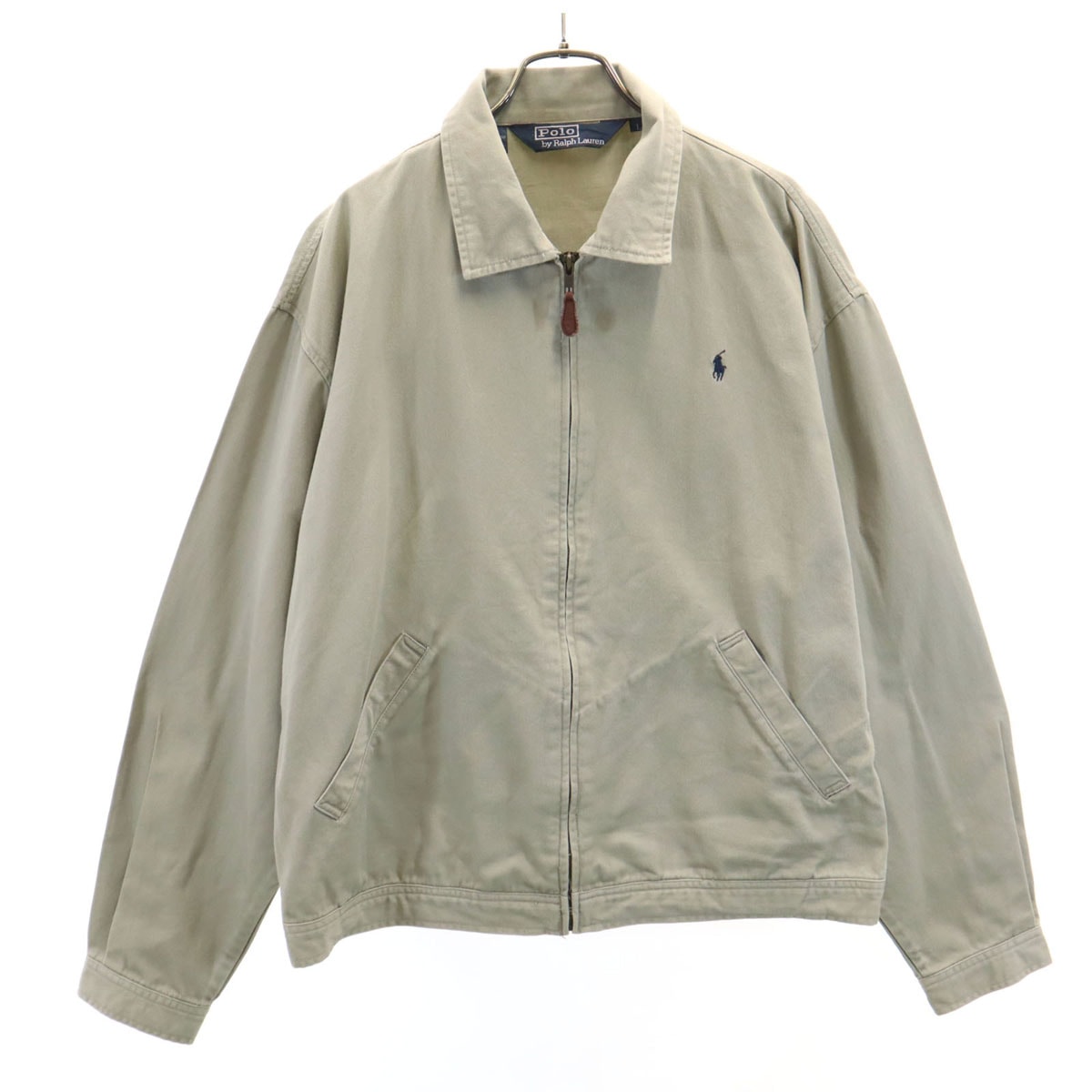 Polo by Ralph Lauren ポロバイラルフローレン 80s 90s オールド 三角タグ ブルゾン L アッシュグレー ジャケット