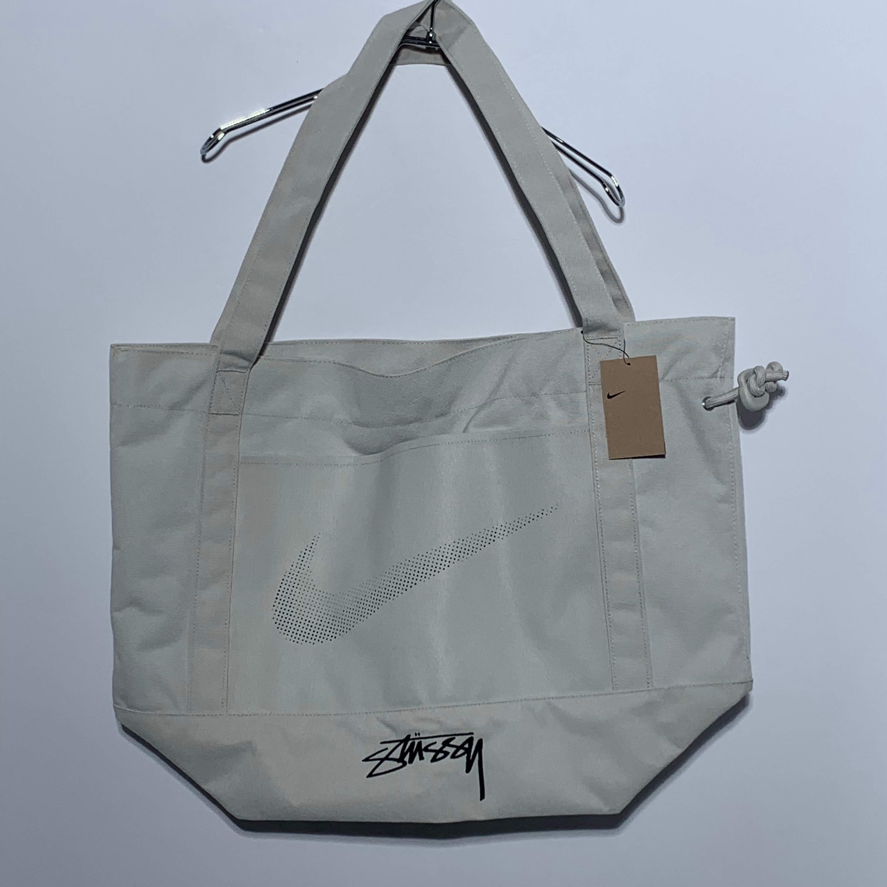 Stussy x Nike U NRG Tote "Light Bone"