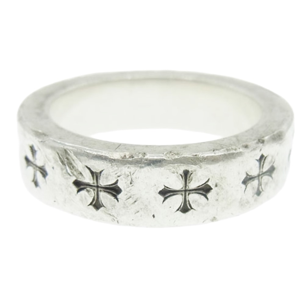 CHROME HEARTS クロムハーツ(原本無) リング 6mm SPACER FOREVER スペーサー フォーエバー リング シルバー系 JP16.5号【中古】