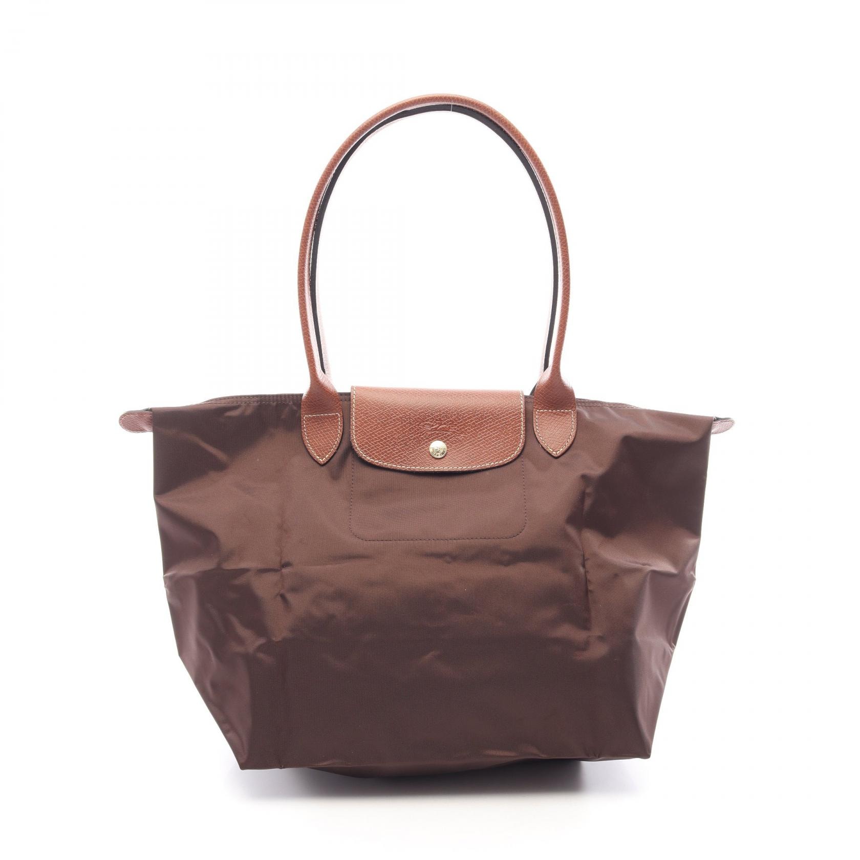 ロンシャン Longchamp ル プリアージュ オリジナル L トートバッグ バッグ キャンバス レザー レディース ブラウン系 L1899089002 【新品】