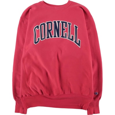 古着 チャンピオン Champion REVERSE WEAVE リバースウィーブ CORNELL コーネル大学 カレッジスウェットシャツ トレーナー メンズXL相当/eaa582225