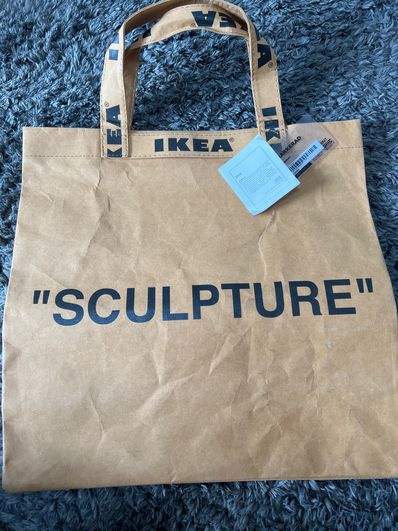 OFF-WHITE / IKEA MARKERAD Medium Bag "Brown"