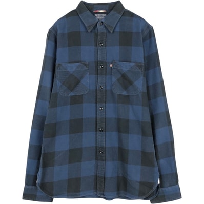 古着 ラルフローレン Ralph Lauren POLO JEANS COMPANY 長袖 ライトネルチェックシャツ メンズM相当/eaa677106