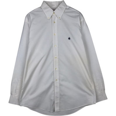 古着 ブルックスブラザーズ Brooks Brothers 346 長袖 ボタンダウンシャツ メンズM相当/eaa632030