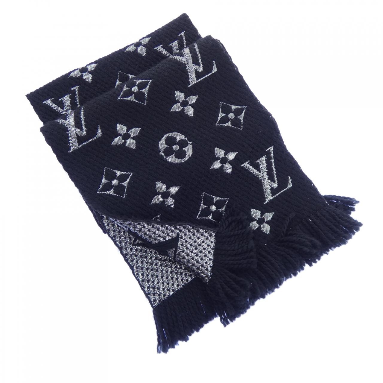 ルイヴィトン LOUIS VUITTON ロゴマニア M75833 MUFFLER