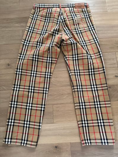 Supreme / Burberry Regular Jean "Beige"