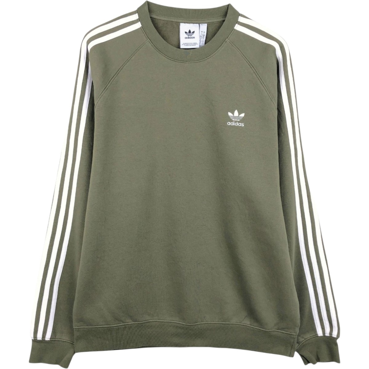 古着 アディダス adidas ワンポイントロゴスウェットシャツ トレーナー メンズL相当/eaa680659