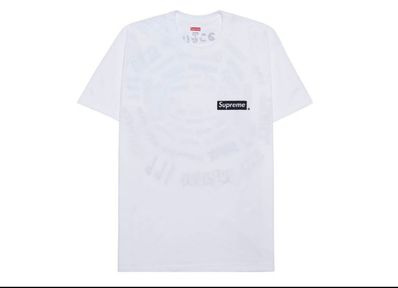 Supreme Spiral Tee "White"