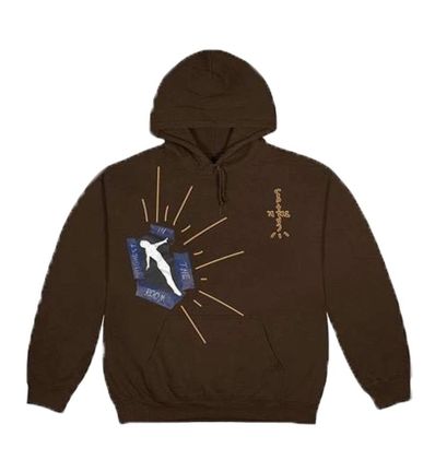 Travis Scott Cactus Jack Highest In The Room Not For Decoding Hoodie "Brown"
