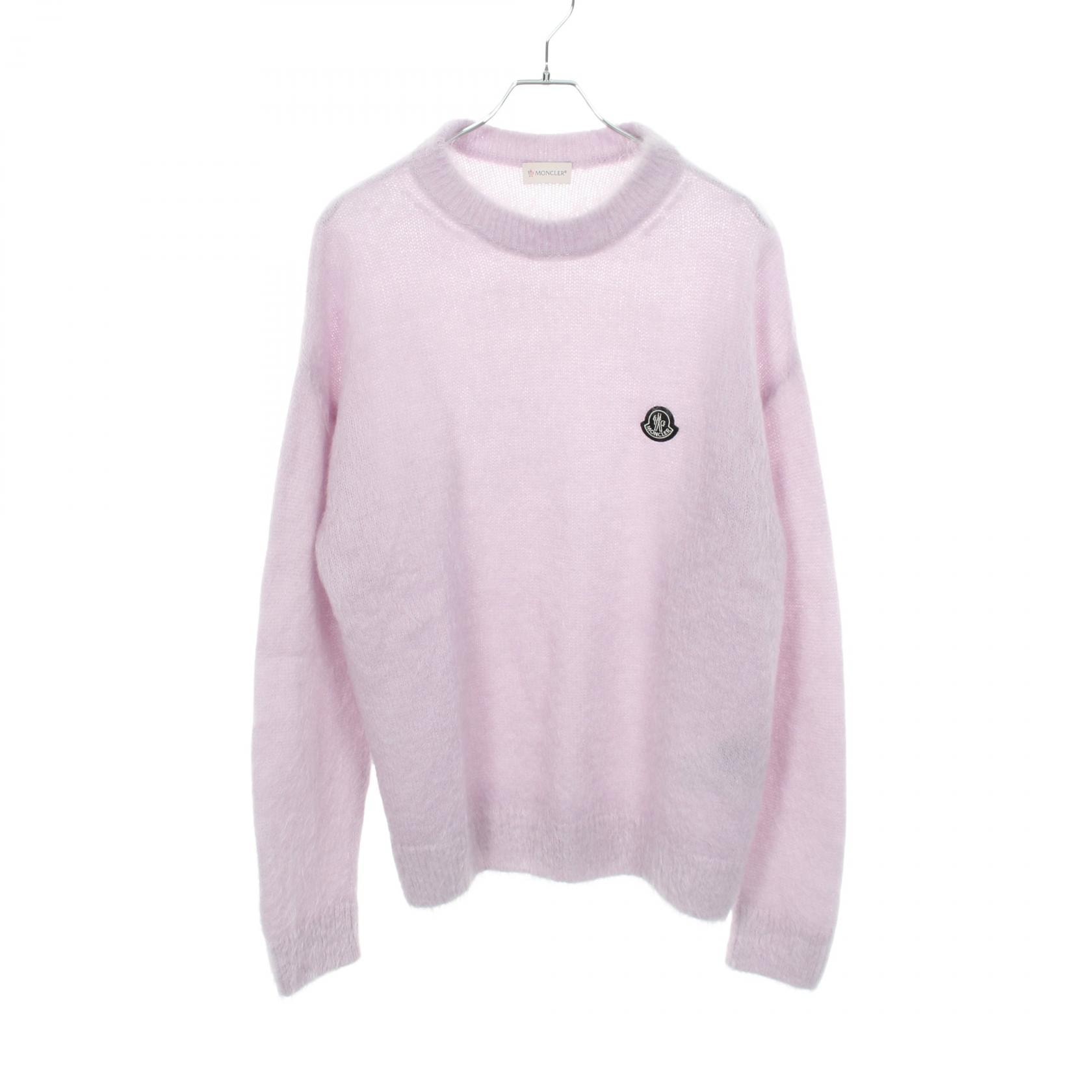 モンクレール MONCLER MONCLER GENIUS 7 FRAGMENT HIROSHI FUJIWARA ニット 衣料品 トップス モヘヤ / ナイロン レディース パープル系 【中古】