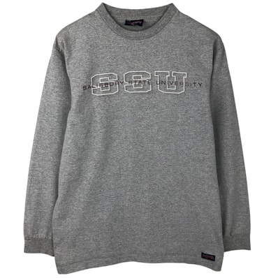 古着 90年代 ジャンスポーツ JANSPORT カレッジ ロングTシャツ ロンT USA製 メンズM相当 ヴィンテージ/eaa610666