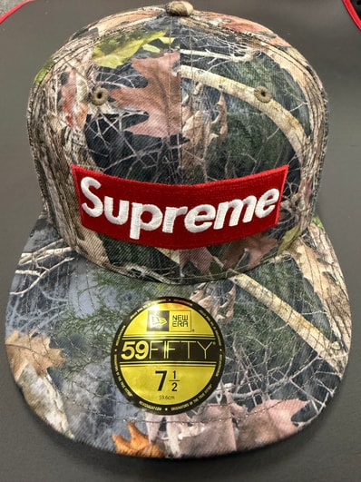 Supreme x FDNY Box Logo New Era "TrueTimber Kanati Camo"
