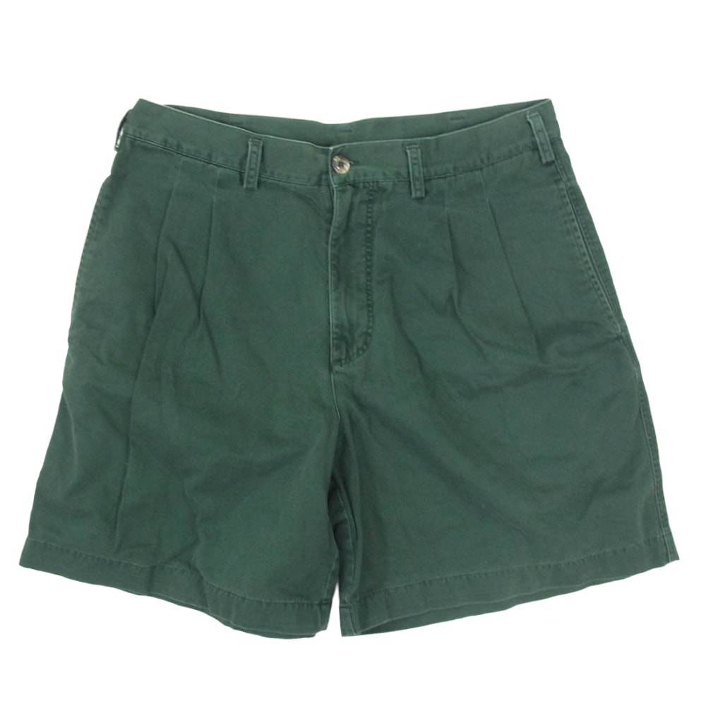 patagonia パタゴニア 80s 90s 2タック ショートパンツ ショーツ グリーン系 34【中古】