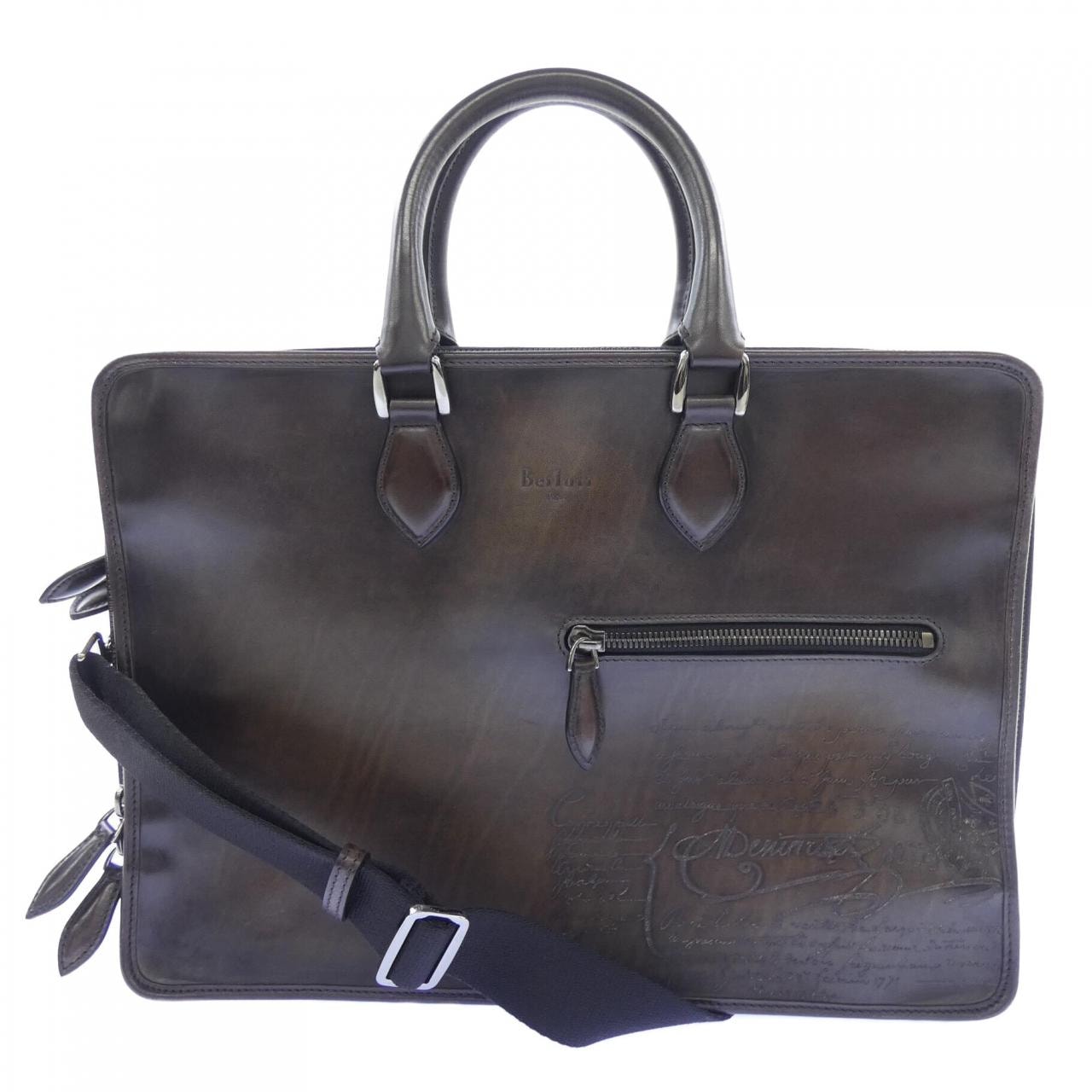 ベルルッティ Berluti ドゥジュールスクリットレザーブリーフケース BAG