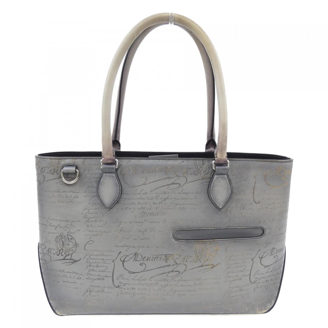 ベルルッティ Berluti トゥジュールスクリットレザートートバッグ BAG