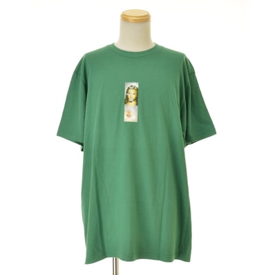 Supreme Prayer Card Box Logo Tee "Light Pine"