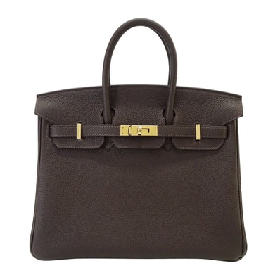 【恵比寿明治通り店】HERMES エルメス ハンドバッグ バーキン25 ベブラン トゴ シャンパンゴールド金具 K刻印 新品