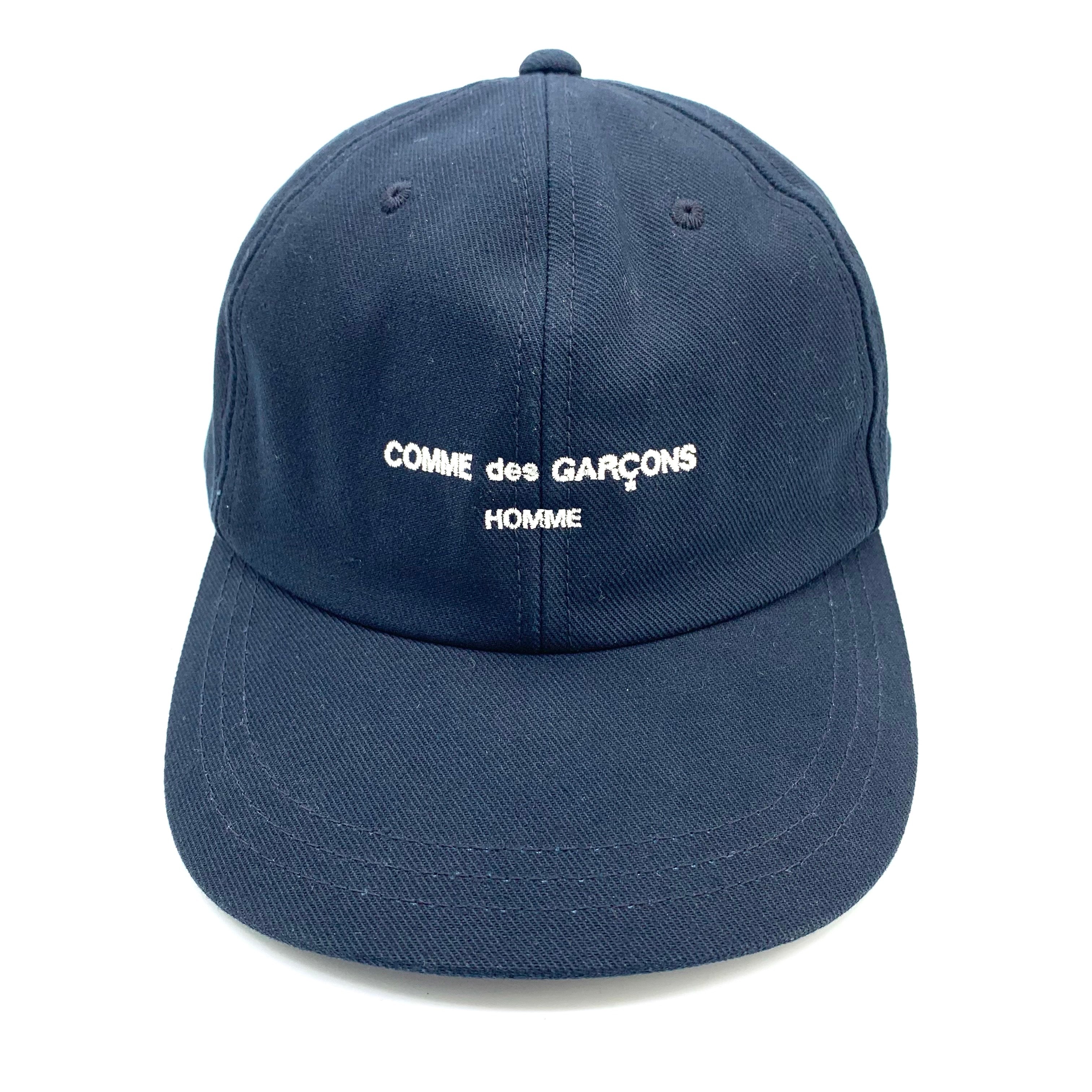 COMME des GARCONS HOMME Logo Cap "Black"