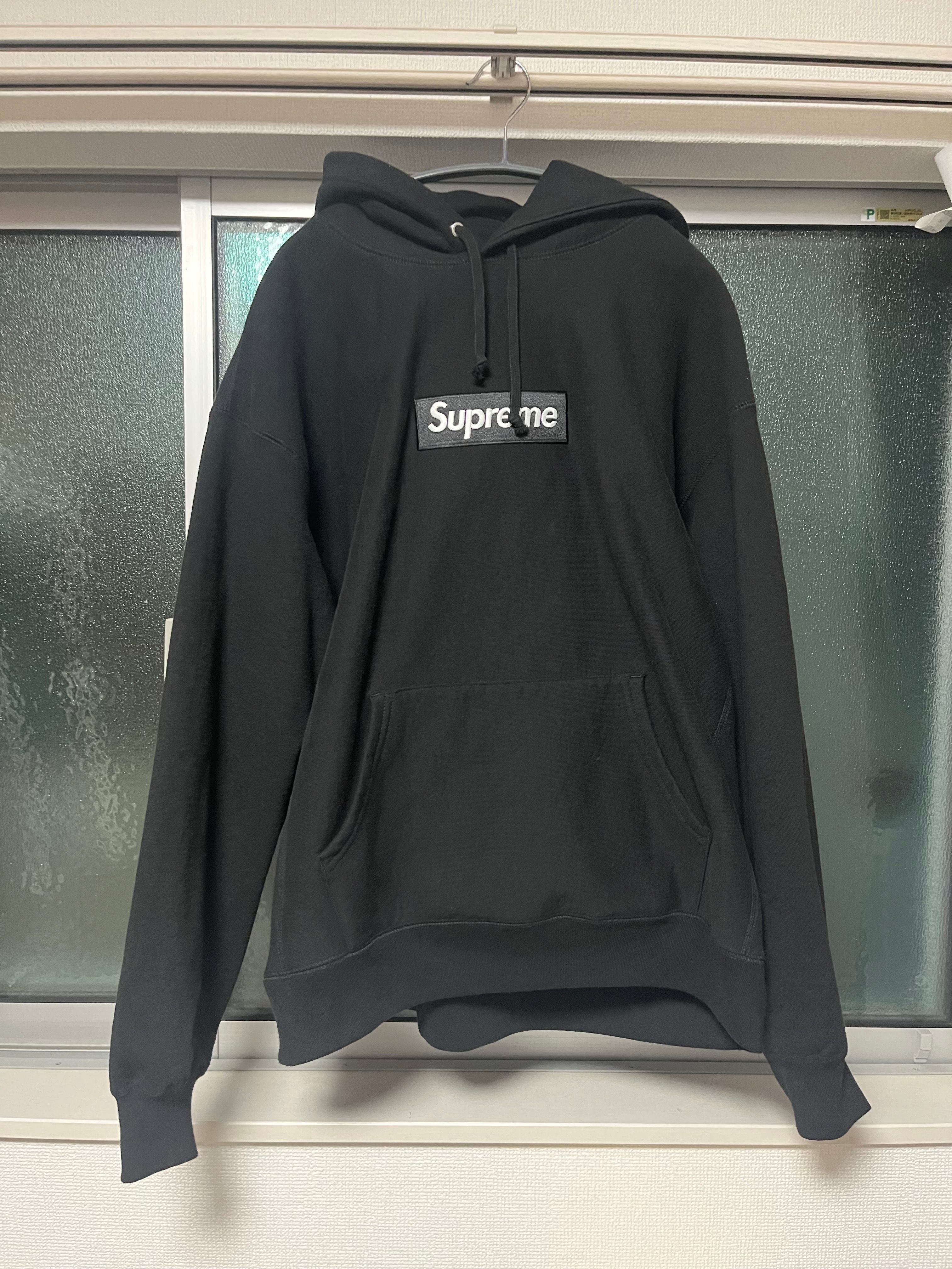 Supreme Box Logo Hooded Sweatshirt "Black" (23FW)