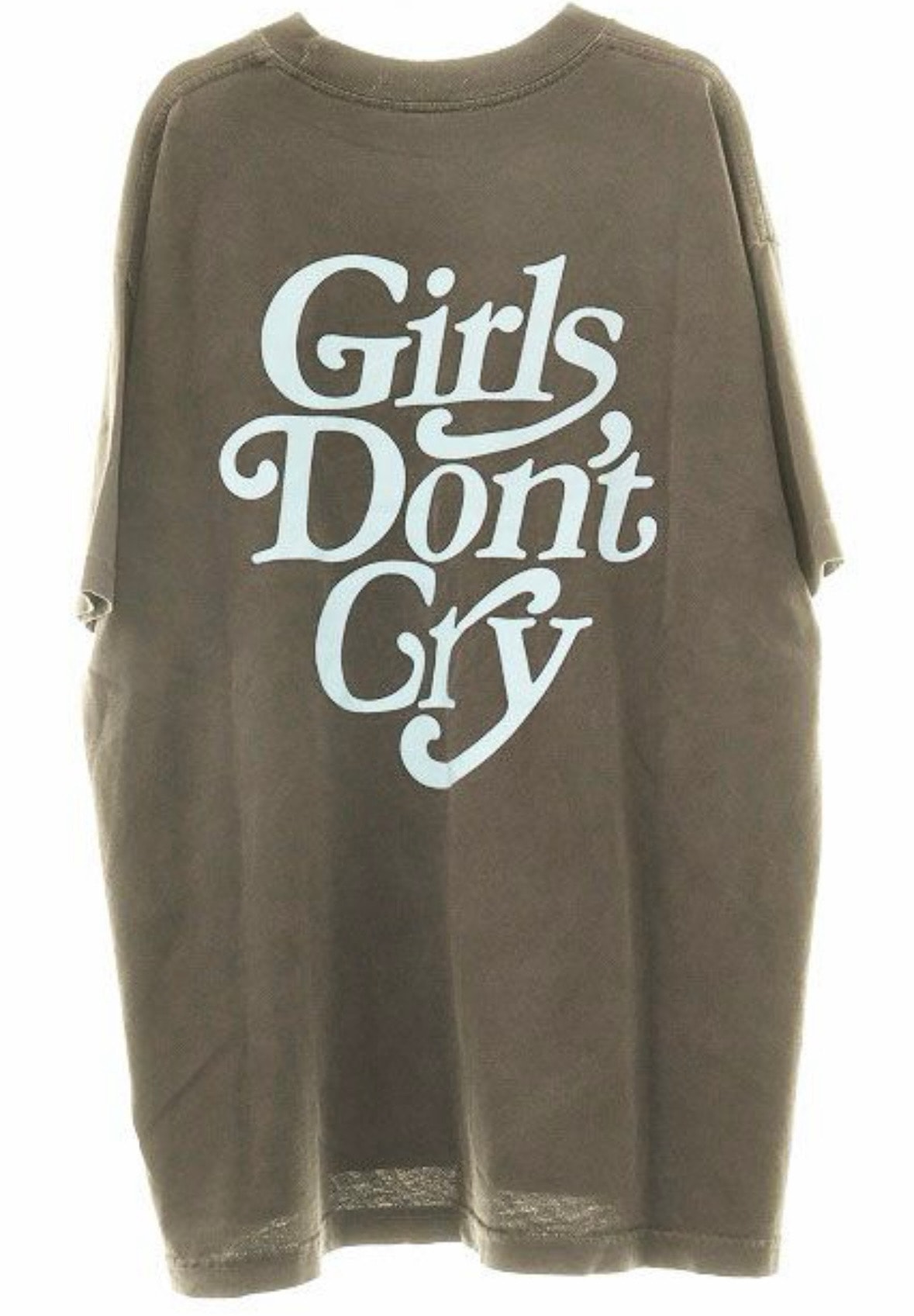 Girls Don't Cry OTSUMO PLAZA Exclusive Item GDC Logo T-shirt "Charcoal" / VERDY
