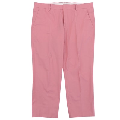 極美品 エルメス パンツ ピンク メンズ 48