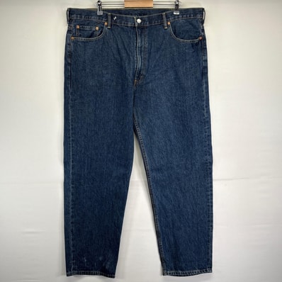 古着 リーバイス Levi's デニムパンツ 550 テーパード ジーンズ ジーパン 長ズボン 大きいサイズ 5ポケット w44 L34 ブルー メンズ