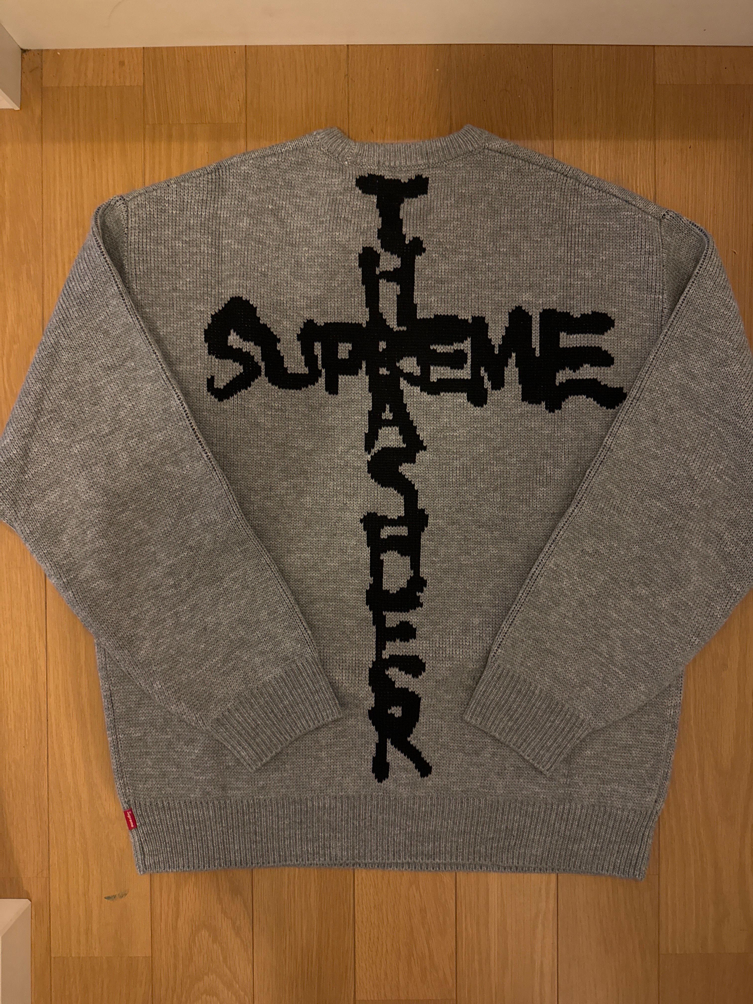 Supreme x Thrasher Sweater "Heather Grey"