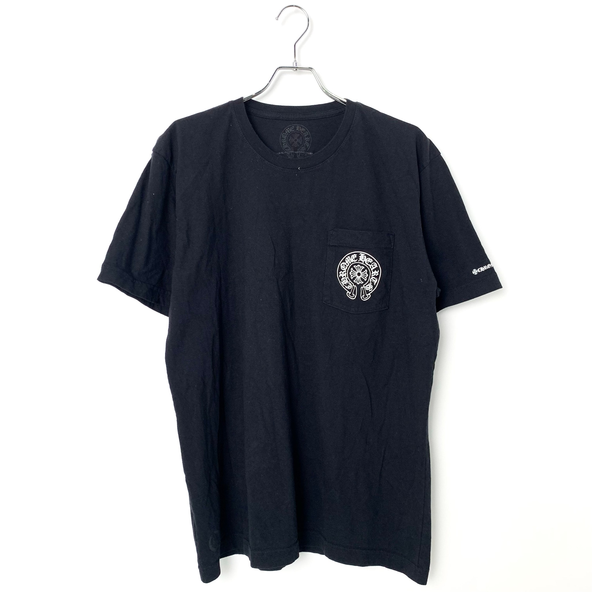 Chrome Hearts Horse Shoe Logo Pocket T-Shirt "Black"