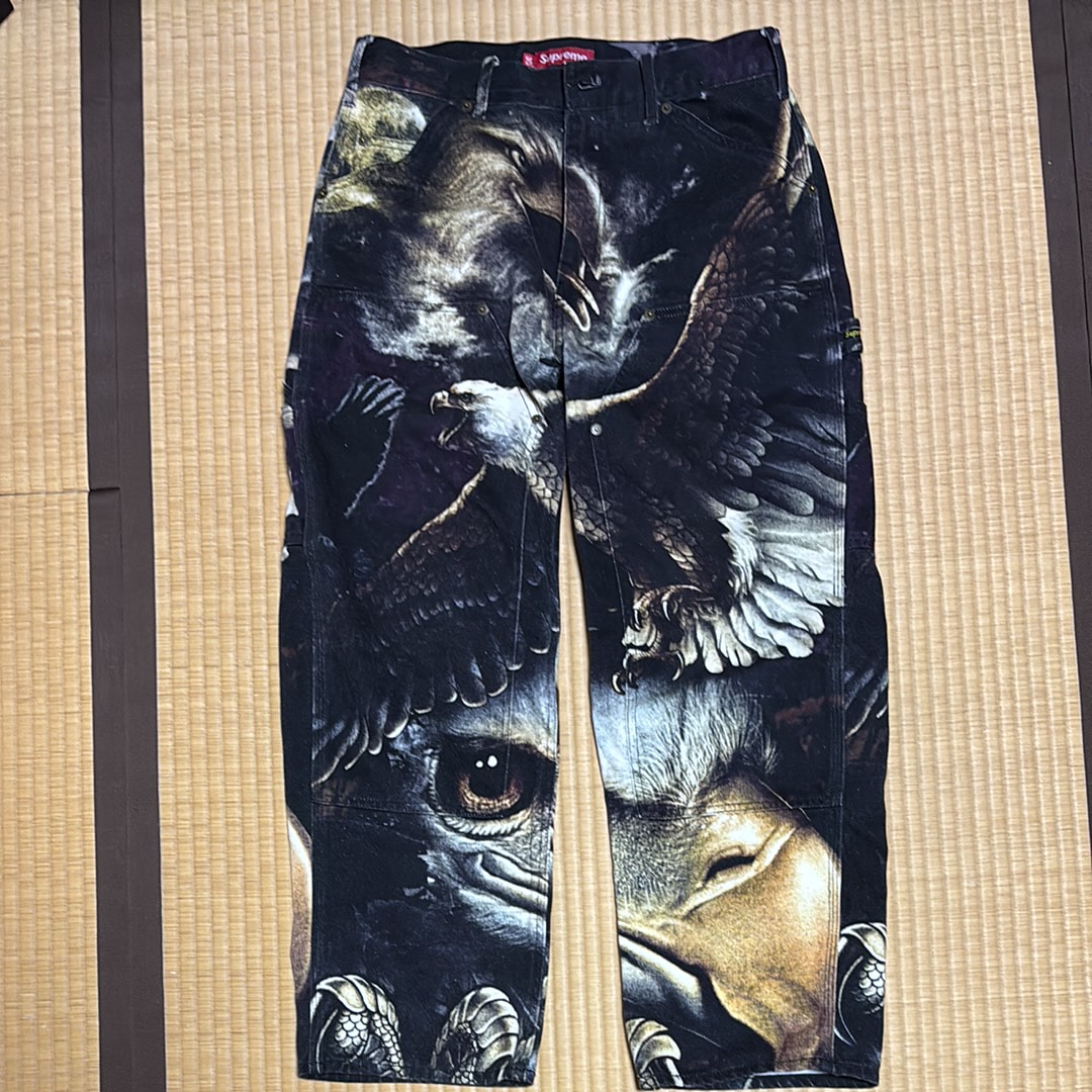 Supreme Eagle Double Knee Denim Painter Pant 