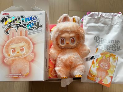 POP MART THE MONSTERS (LABUBU) Big into Energy Series Plush Pendant HAPPINESS