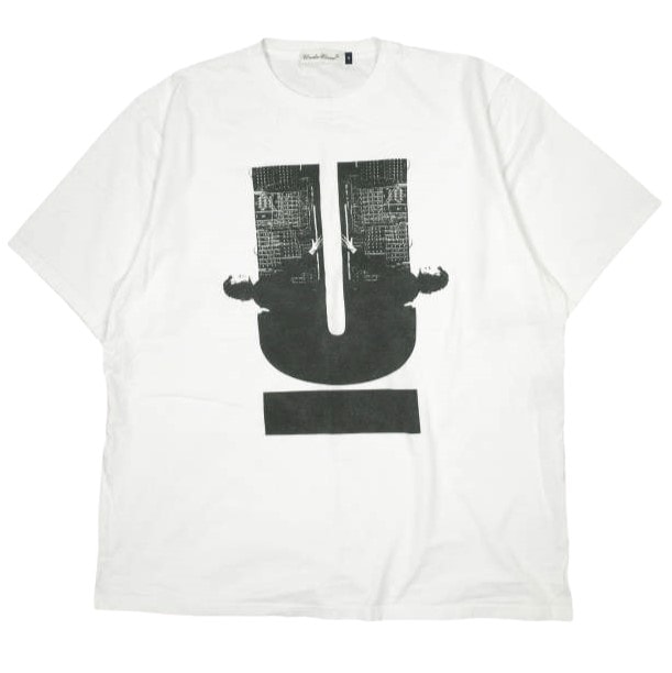 UNDERCOVER アンダーカバー 22SS 日本製 TEE Modular Synthe U モジュラーシンセ Uロゴ グラフィックプリントTシャツ UC1B3807 4 WHITE トップス g23283
