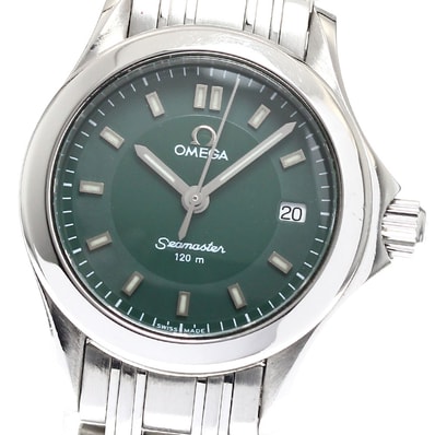 ☆良品 オメガ シーマスター120M 2581.72 レディース 【中古】