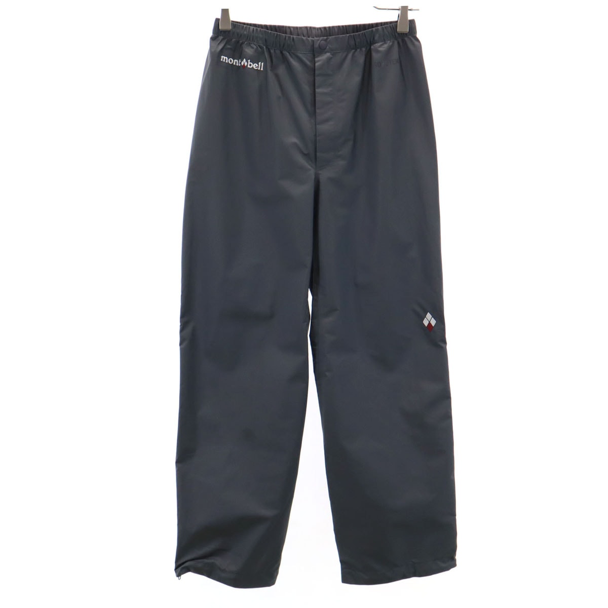 mont-bell モンベル ストームクルーザー レイン パンツ XS グレー 収納袋付き