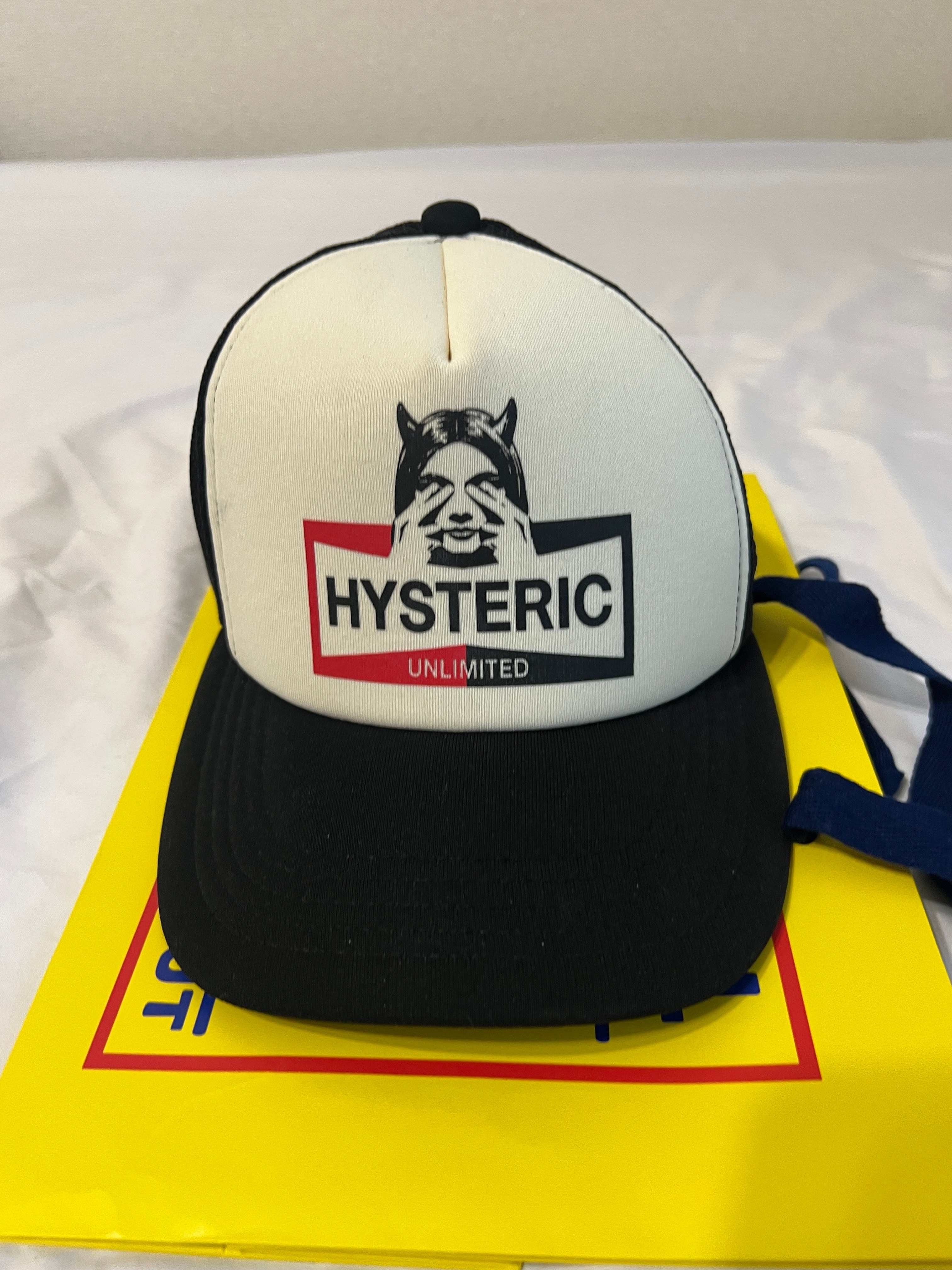 HYSTERIC GLAMOUR Hysteric Unlimited Mesh Cap "Black" 02211QH01