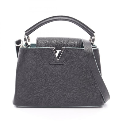 ルイ・ヴィトン LOUIS VUITTON カプシーヌBB ノワール 2WAY ハンドバッグ バッグ レザー トリヨンレザー トリヨンレザー ノワール レディース ブラック系 / ブルー系 【中古】