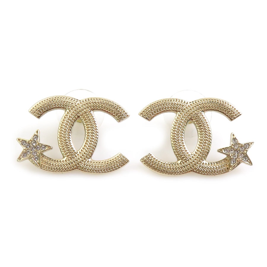 シャネル CHANEL ピアス メタル ゴールド レディース【中古】 56941d