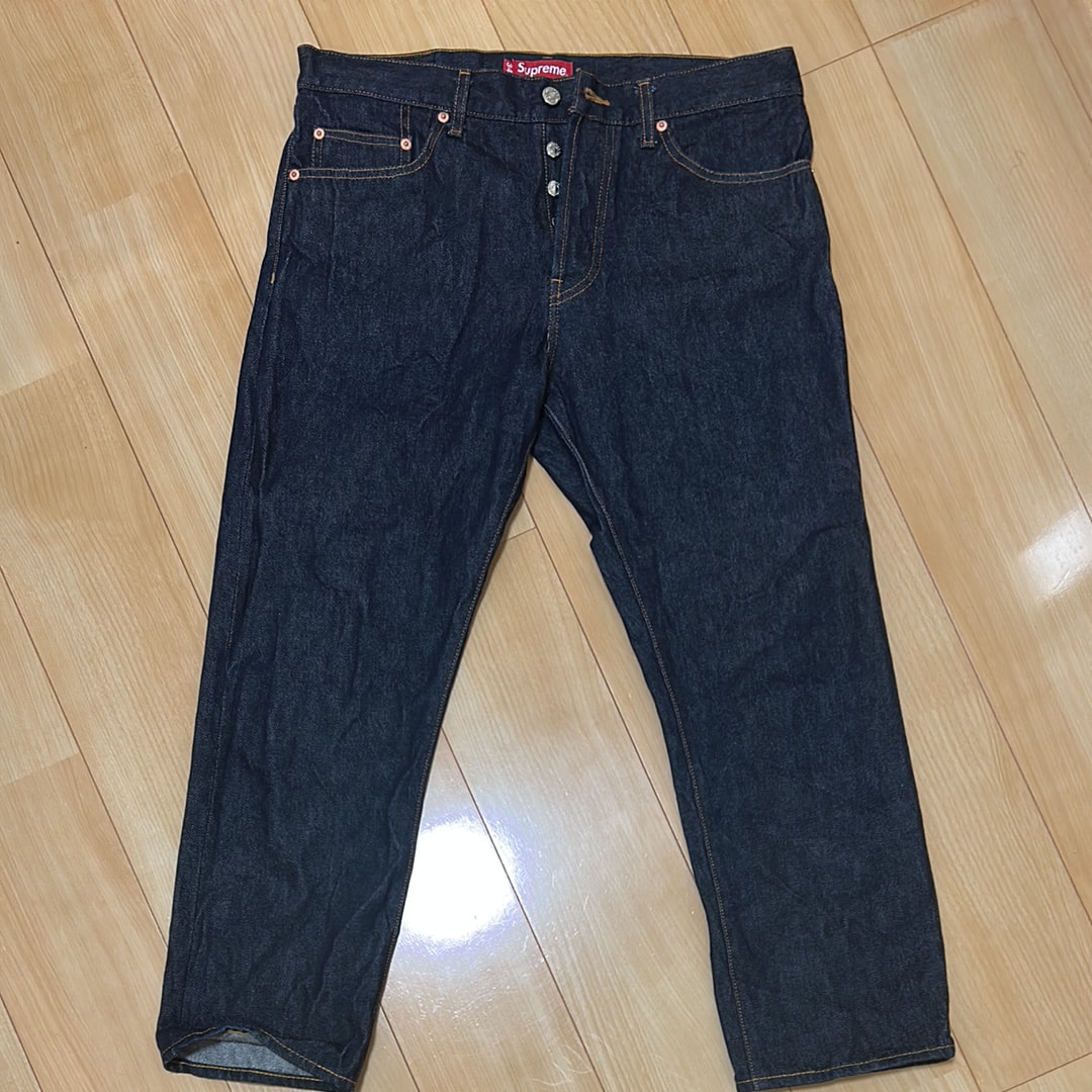 Supreme Rigid Slim Jean.(Made in Japan) "indigo"