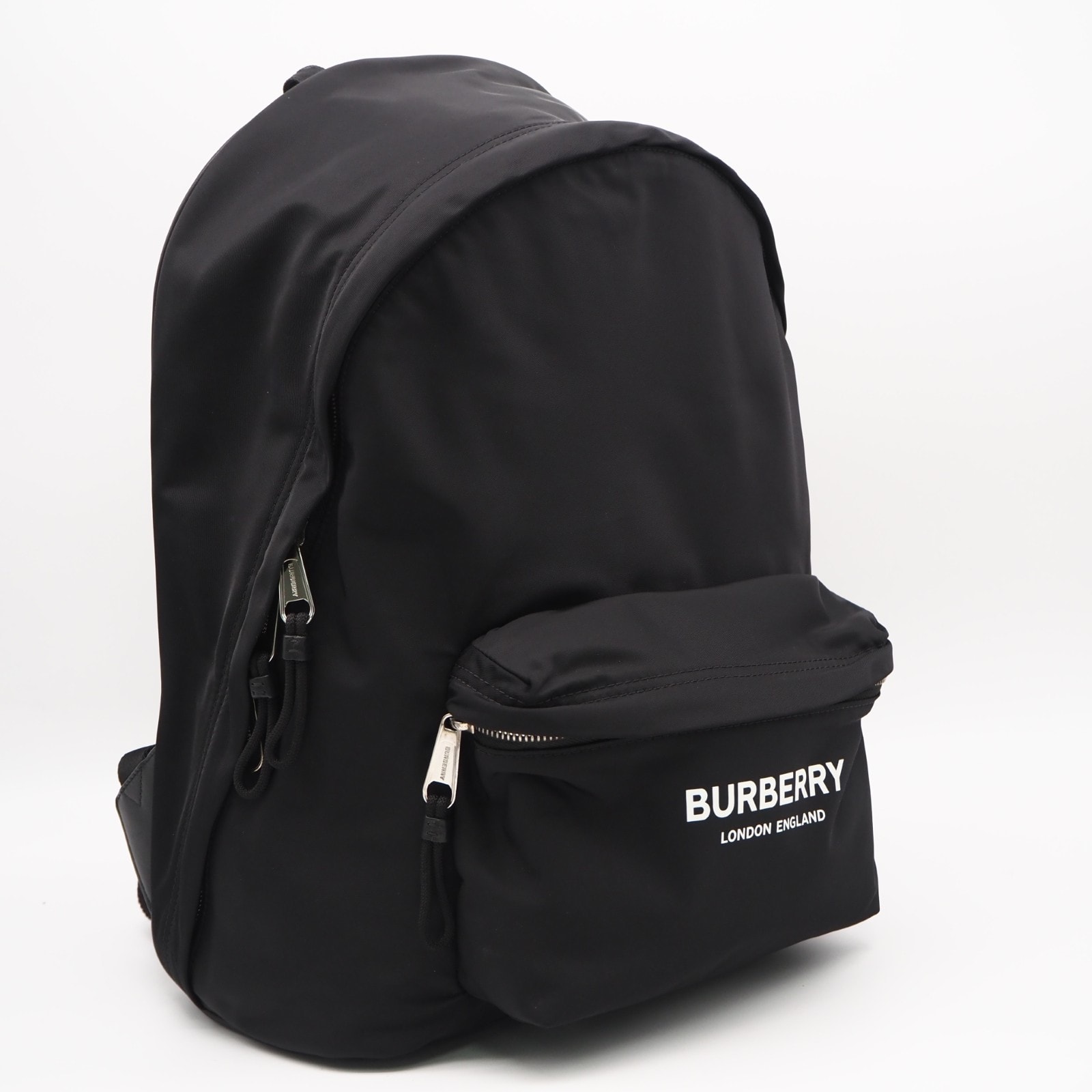 美品 BURBERRY バーバリー ナイロン ジェット バックパック 8021084 リュック・デイパック ブラック ナイロン メンズ