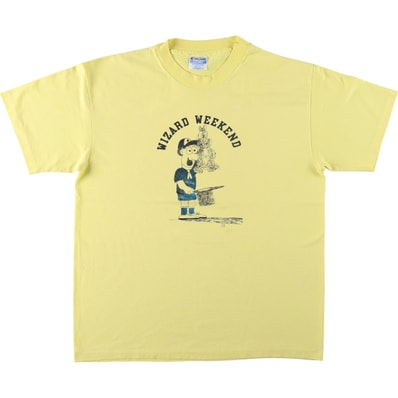 古着 ヘインズ Hanes Fifty-Fifty 青タグ プリントTシャツ USA製 メンズL相当 ヴィンテージ/eaa642598