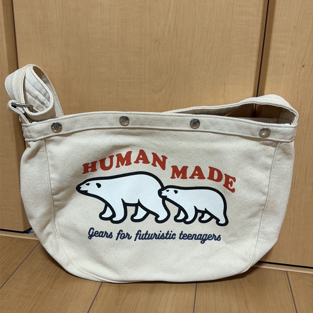 HUMAN MADE Paperboy Bag "White"