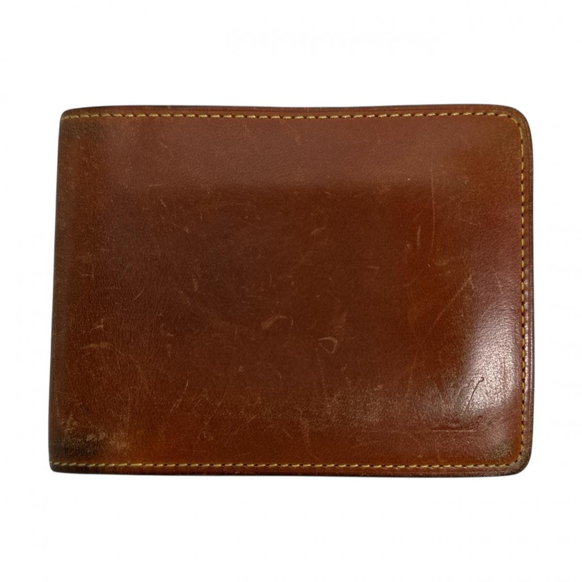 ルイヴィトン LOUIS VUITTON ノマド M85015 ポルトビエ6カルトクレディ 二つ折り財布
