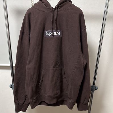 Supreme Box Logo Hooded Sweatshirt "Dark Brown" (21FW)