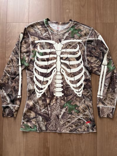 Supreme x Hanes Bones Thermal Crew (1 Pack) "Camo"