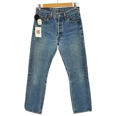 80S 501 ボタン裏524刻印 エルパソ工場 USA製 サークルR 裾チェーンステッチ ボタンフライ デニムパンツ【1143189068504】